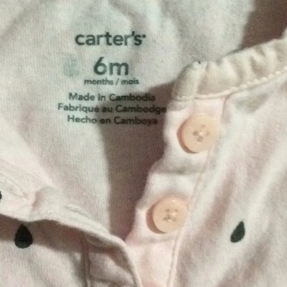 Carter’s onesie size 6 months - Picture 3 of 4